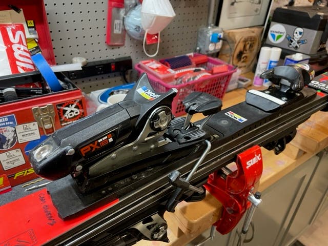 Used 2021 Rossignol 165 cm Racing Hero FIS SL Pro Skis With Bindings