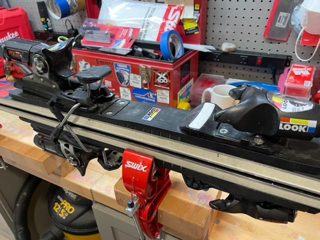 Used 2021 Rossignol 193 cm Racing Hero FIS GS Pro Skis With Bindings