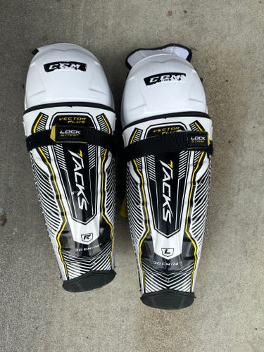Used CCM Tacks Shin Pads