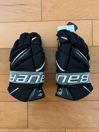 New Bauer Vapor 2X Pro Gloves 14" - Senior - Black