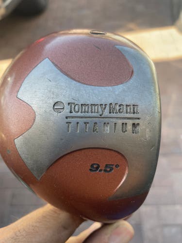 Tommy Mann Titanium Golf Driver 9.5 Deg In Right Handed