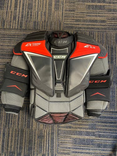 Used Large CCM  Extreme Flex Shield E2.9 Goalie Chest Protector