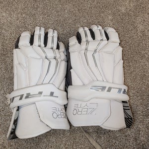 Used True Zerolyte Lacrosse Gloves 13"