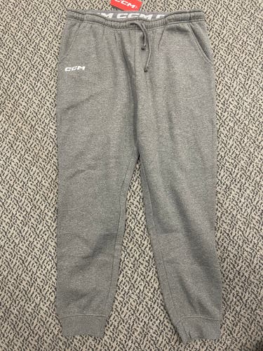 CCM Gray Senior XL Tapered Jogger