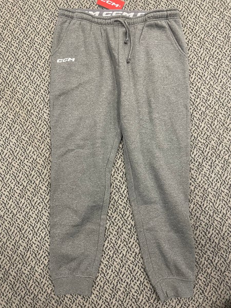 CCM Gray Senior XL Tapered Jogger