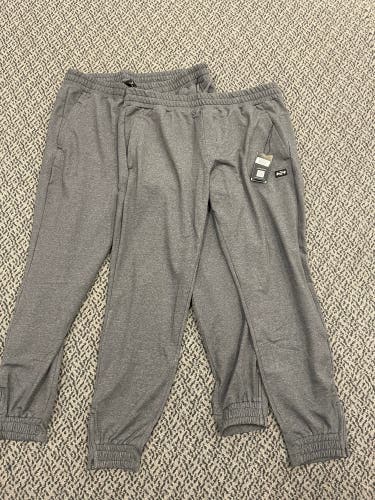 True 2-Pack Gray Senior XXL Terry joggers