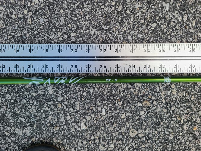 Used Men's Aldila NV 75g Stiff Shaft Stiff Flex Graphite Shaft