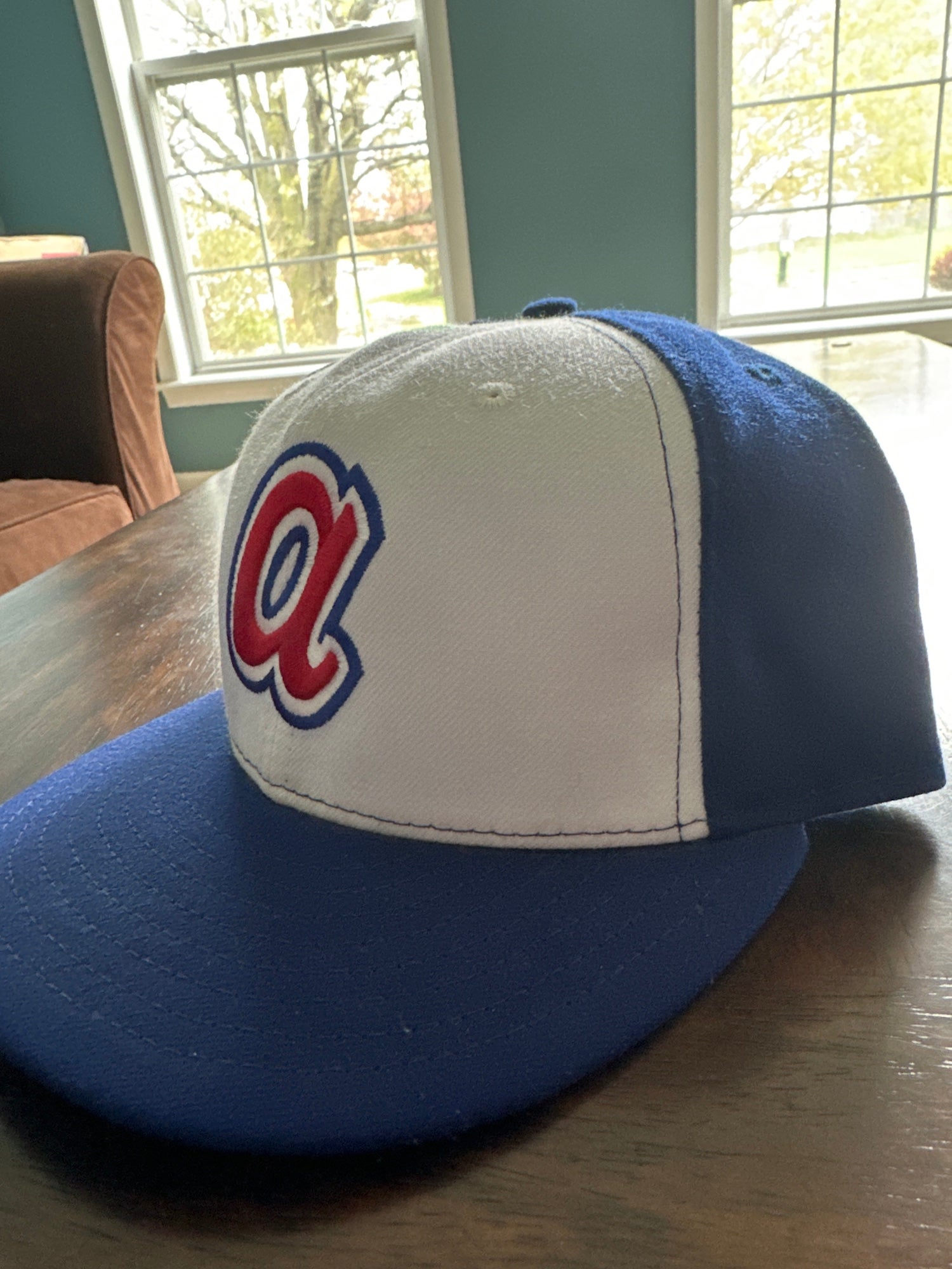 Atlanta Braves LOW-CROWN 1974 COOPERSTOWN Fitted Hat