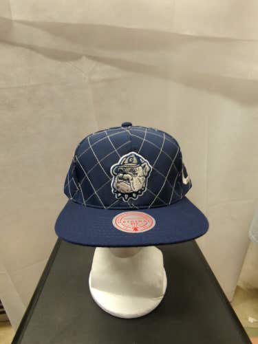NWS Georgetown Hoyas Mitchell & Ness Quilted Snapback Hat NCAA