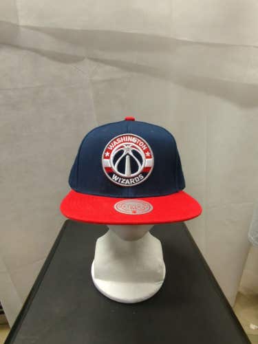 NWS Washington Wizards Mitchell & Ness Two Toned Snapback Hat NBA