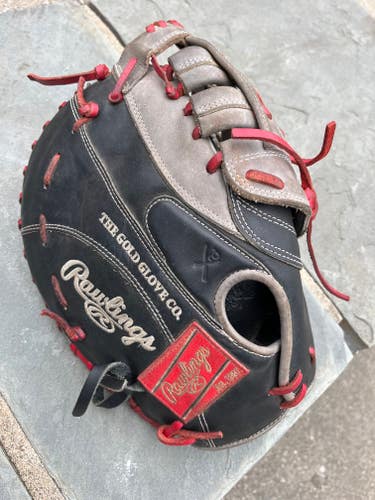 Used 2021 Right Hand Throw Rawlings First Base Heart of the Hide Baseball Glove 12.25"