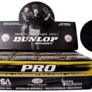 Dunlop Sports Pro XX High Altitude Squash Balls, Single Green Dot, Box of 12