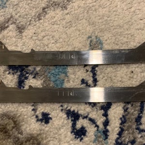 Tydan Coated 272 mm Grey Diamond Edge Hockey Blades for Bauer ---> Discontinued