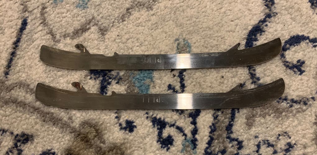 Tydan Coated 272 mm Grey Diamond Edge Hockey Blades for Bauer ---> Discontinued