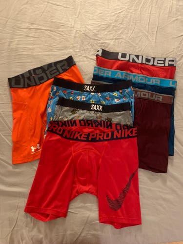 Used Men's Under Armour Compression Bundle