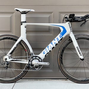 2012 Giant Trinity Composite 2 Ultegra Triathlon TT/Tri Carbon Bike XL