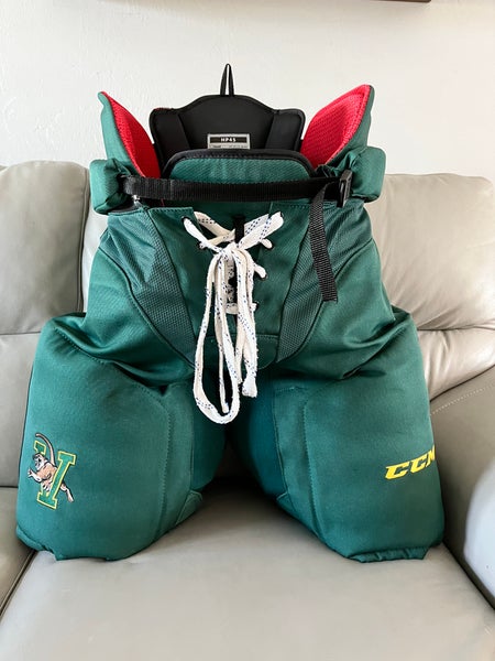 Vermont/UVM Large CCM Pro Stock HP45 Hockey Pants
