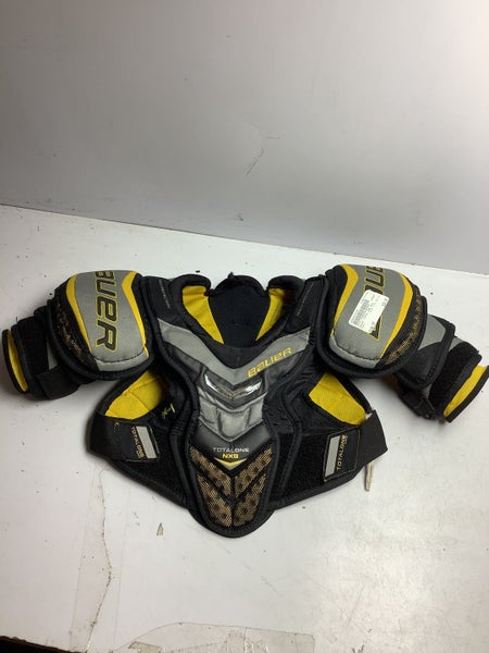 Used Bauer Total One Nxg Sm Ice Hockey Shoulder Pads