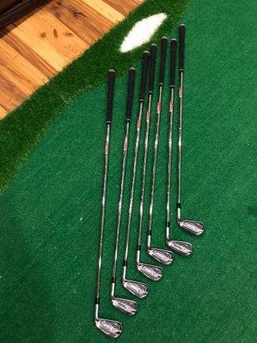 Mint Set Srixon ZX5 MK II Forged 4-PW Iron Set KBS Tour Lite Steel Stiff