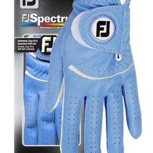 FootJoy FJ Spectrum Womens Golf Glove Ladies Medium Large ML Blue New #50015