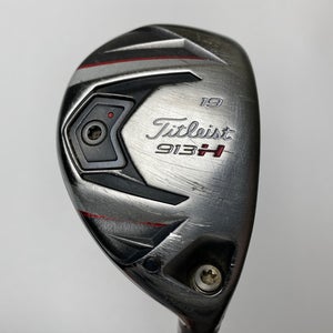 Titleist 913H 3 Hybrid 19* Mitsubishi Rayon Diamana S+82 Stiff Graphite Mens RH