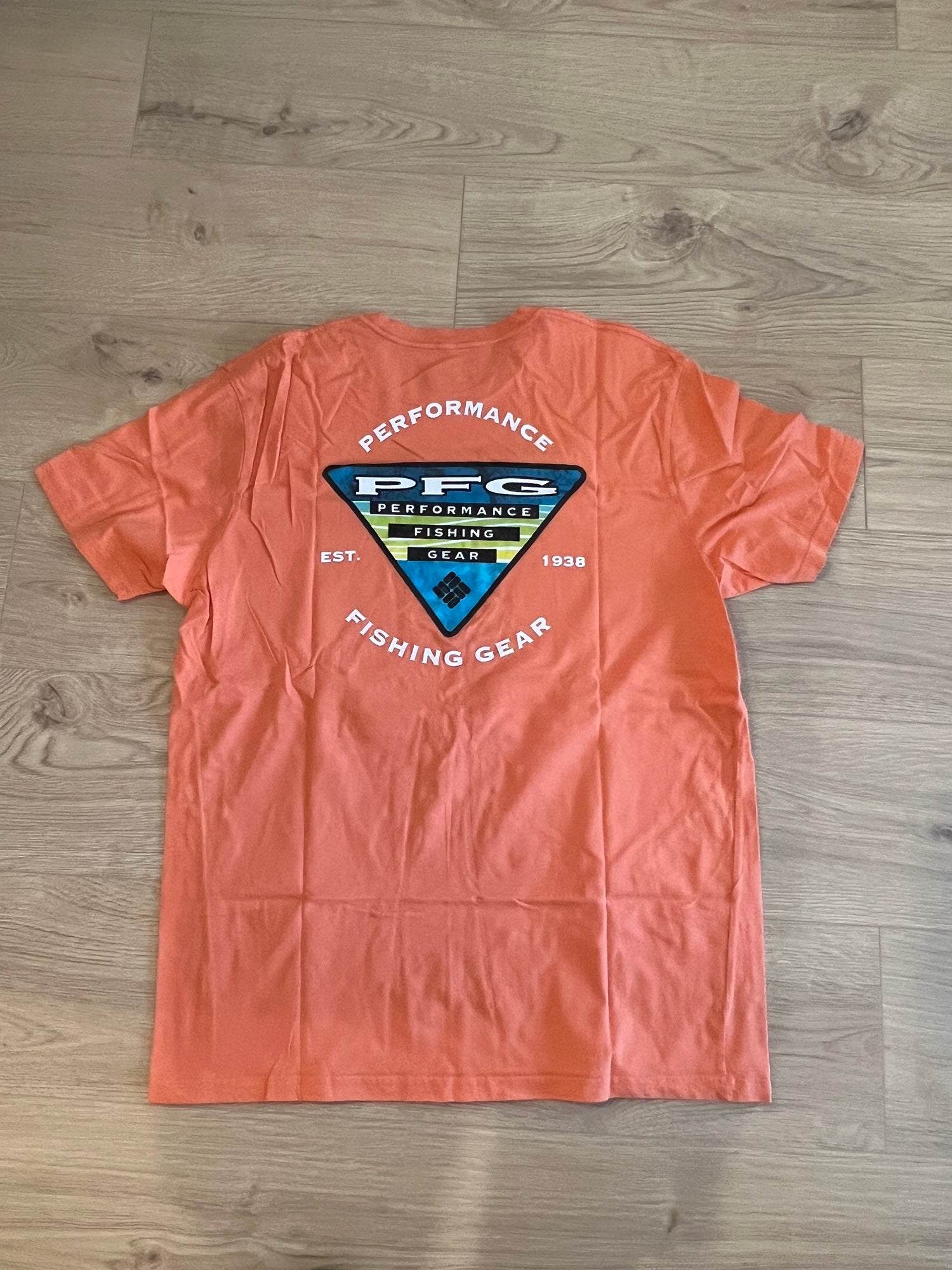Vintage Columbia FPG Performance Fishing Gear T-Shirt Men's XL