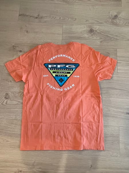 Columbia PFG Performance Fishing Gear Orange T Shirt XL | SidelineSwap |  Buy and Sell on SidelineSwap