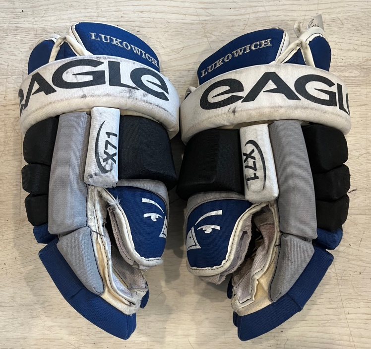 Eagle Pro Stock Rare Tampa Bay Lighting X71 Gloves