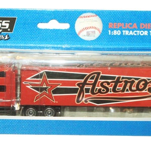 Vintage Diecast Truck - Houston Astros MLB Baseball 1:80 Toy Vehicle 2009