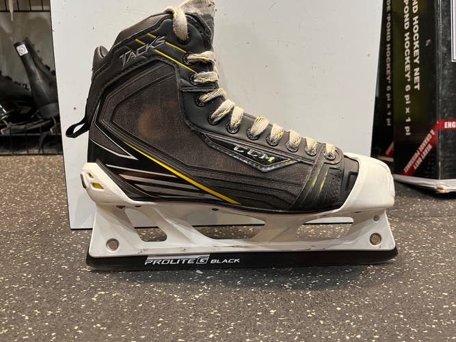 CCM Tacks Hockey Goalie Skates Size 10.5