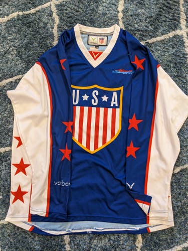 New USA XXL Adult Unisex Verbero Jersey