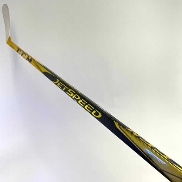 Used Gold Right Handed CCM Jetspeed, P90 Curve, 80 Flex, Grip