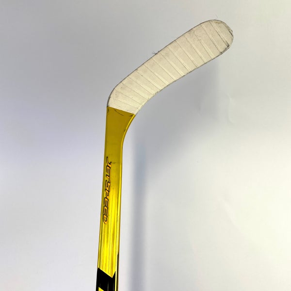 Used Gold Right Handed CCM Jetspeed, P90 Curve, 80 Flex, Grip