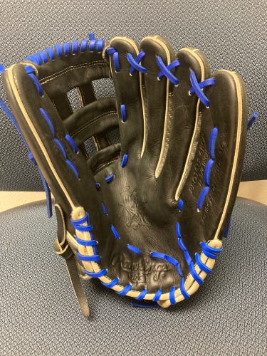 Re-laced/reconditioned Rawlings Heart of the Hide PRO3039-6BCF Glove-12.75’ RHT