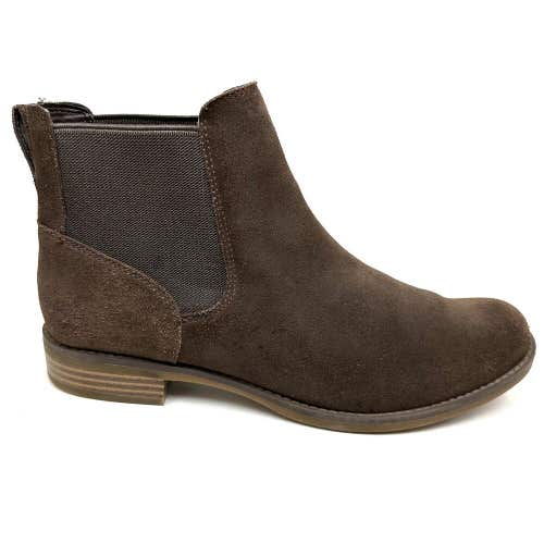 Timberland Magby Suede Chelsea Boots Brown Leather Womens Size 9.5 M EUR 41