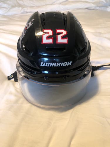 Used Medium Warrior Pro Stock Alpha One Pro Helmet W/ Visor