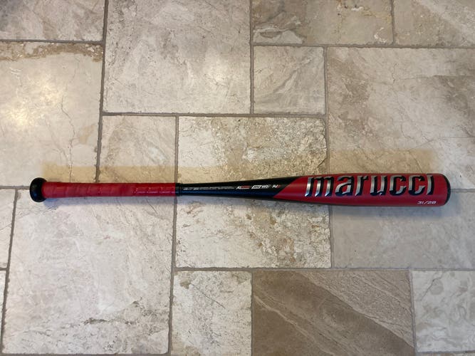 Used BBCOR Certified Alloy (-3) 28 oz 31" CAT 8 Bat