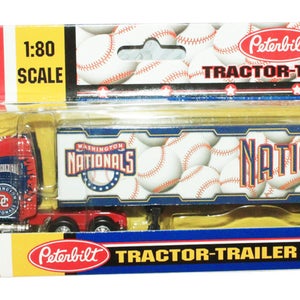 Vintage Washington Nationals 1:80 Diecast Toy - MLB Baseball Truck Vehicle 2005