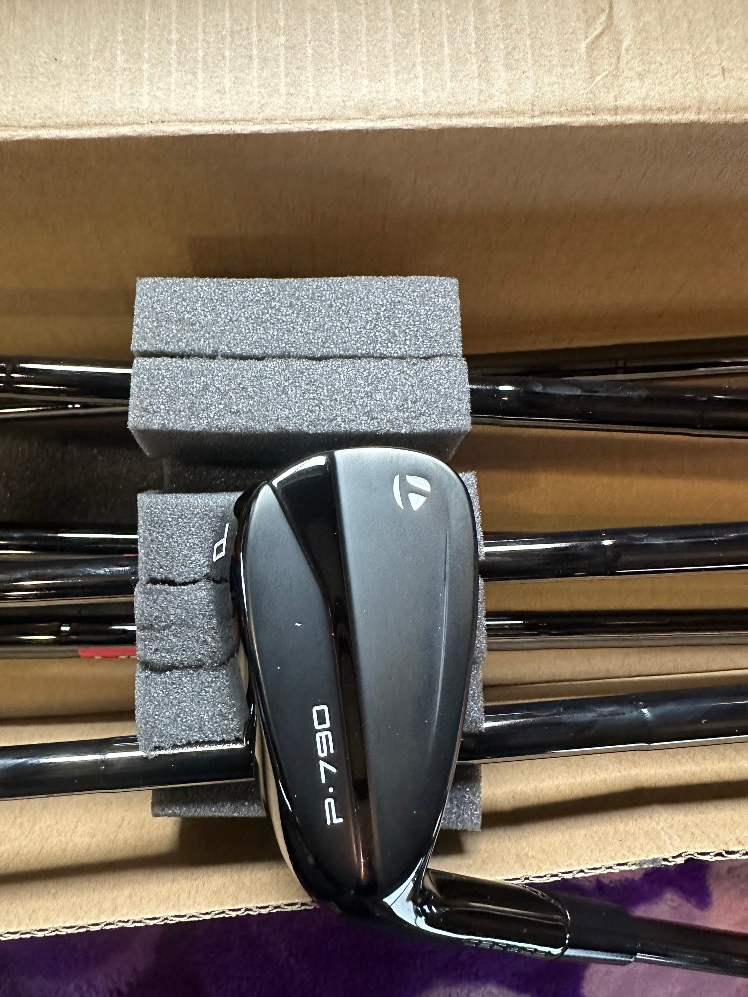 Phantom Black TaylorMade P790 Iron Set | SidelineSwap | Buy and 