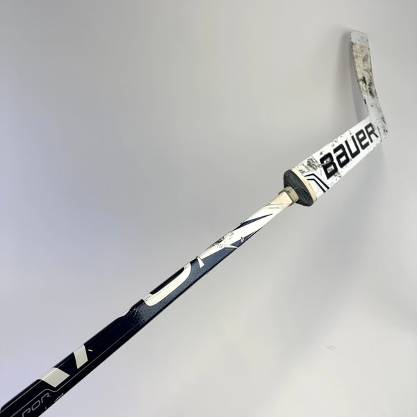 Repaired Regular White and Navy Bauer 2x Pro | 25" Paddle | P31 Curve | #A759