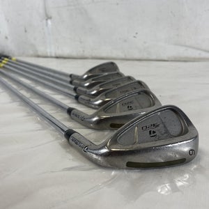 Used Taylormade 320 5i-pw Stiff Flex Steel Shaft Golf Iron Set Irons