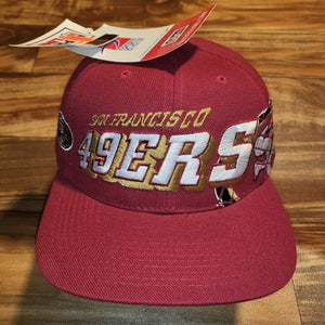 NEW Vintage Rare San Francisco 49ers NFL Sports Specialties Grid Hat Snapback
