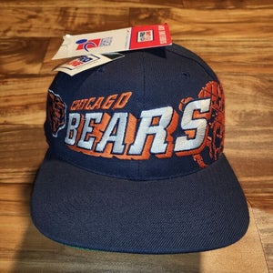 Vintago Chicago Bears NFL Sports Specialties Grid Wool Blend Sports Hat Snapback