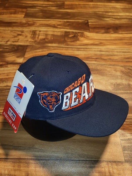 Vintage Snapback Hat Chicago Bears Logo Embroidery Hat Cap Team NFL Size  Small