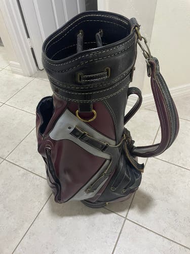 Miller Golf Cart Bag Made In The USA with shoulder strap
