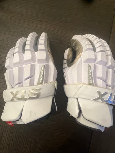 Used Player's STX 12" Surgeon RZR Lacrosse Gloves