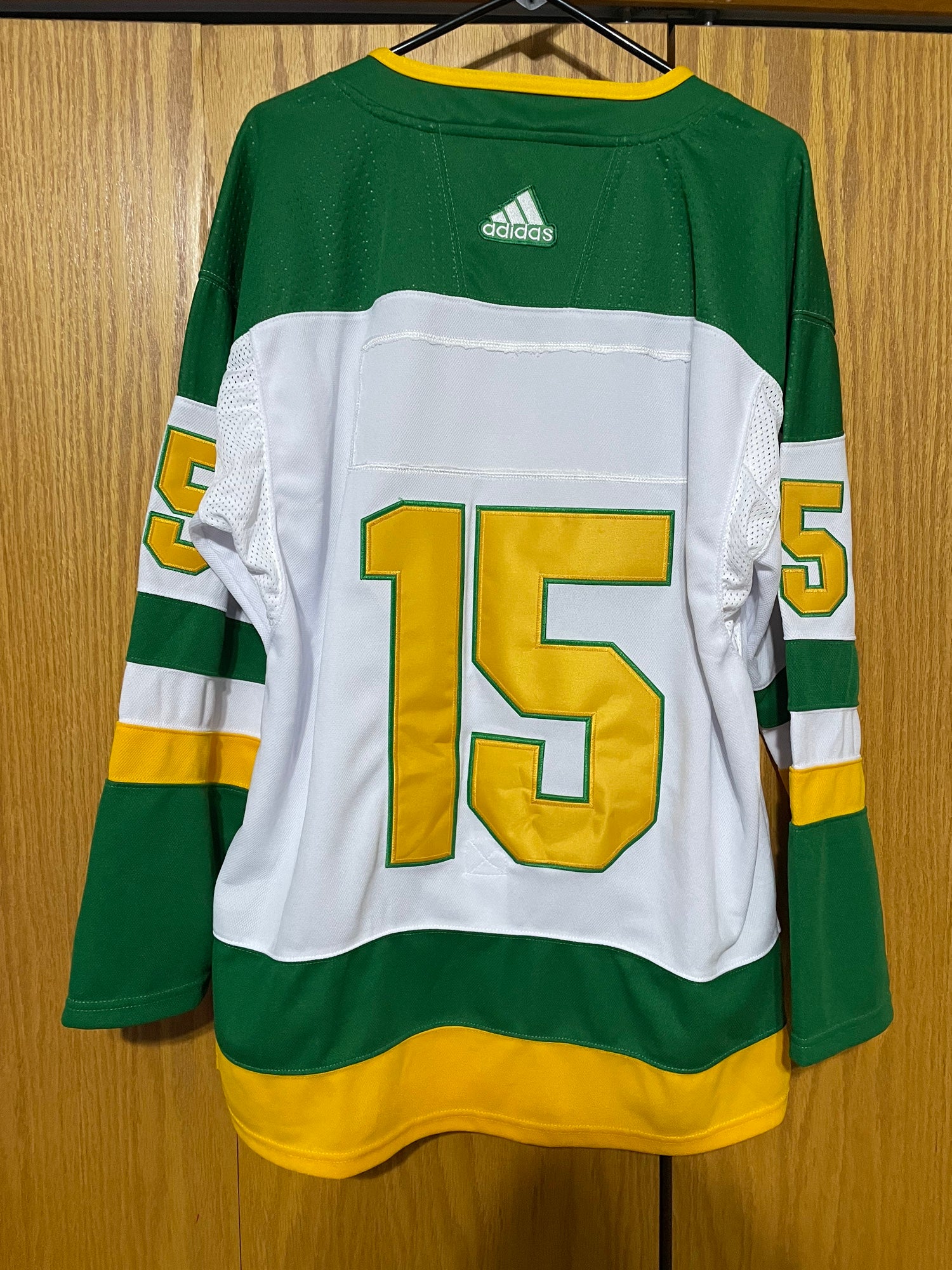 Used Minnesota Wild reserve retro jersey size large