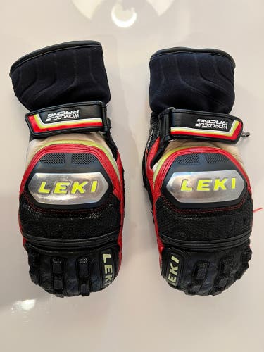 Used Leki Titanium World Cup Racing Mittens