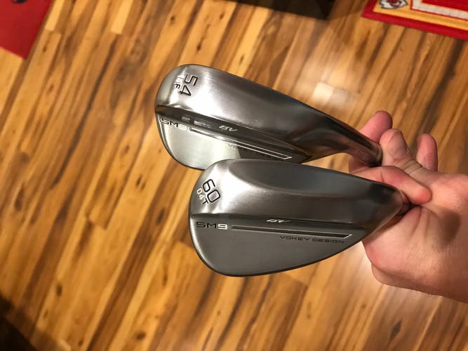 Men's Right Handed Wedge Flex Steel Shaft Vokey SM9 Wedge Set 54 And 60
