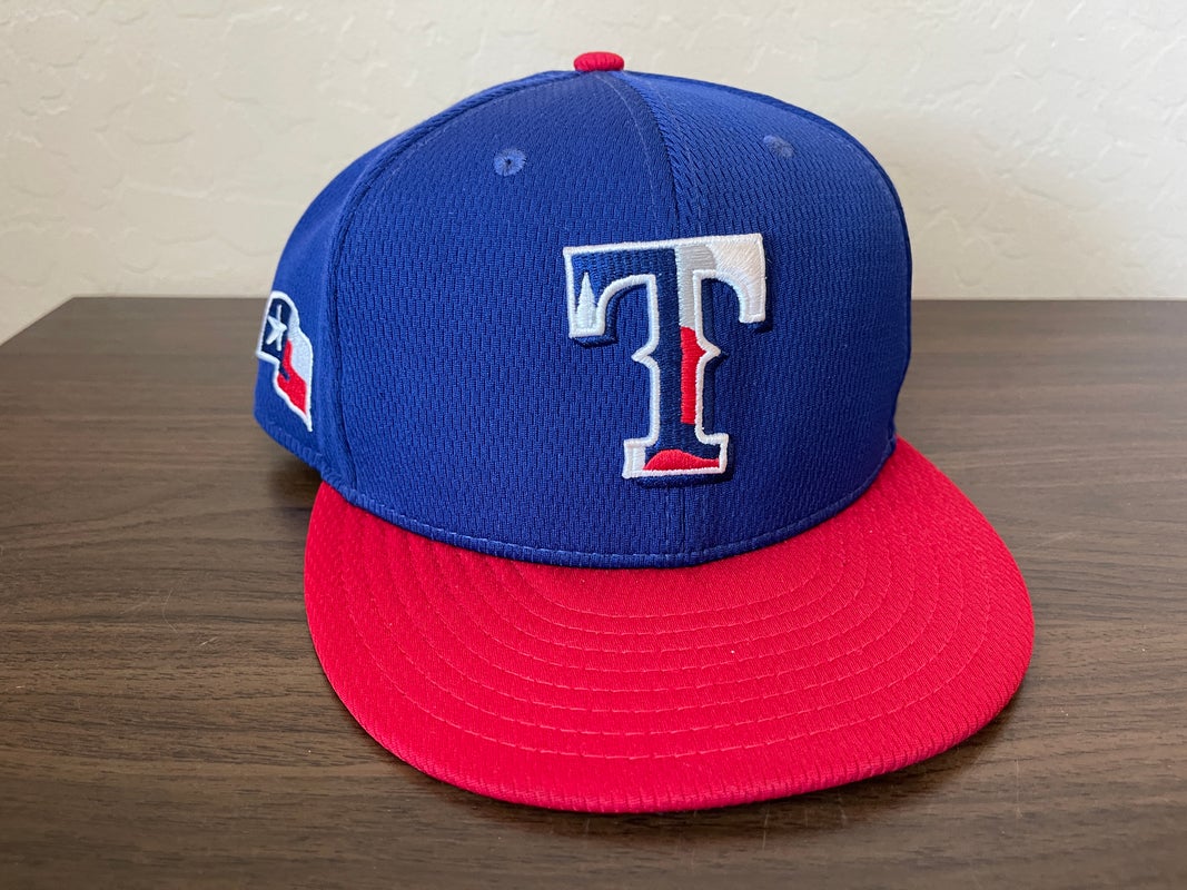 Texas Rangers New Era Baby Blue 7 3/4 Baseball Hat